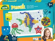 Toy Jigsaw Puzzle Lena Mozaika velká,260 ks,10mm krystal - Mozaika pro děti
