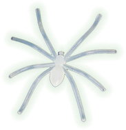 Spiders glow in the dark 50 pcs - Decoration