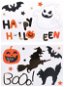 Samolepky Happy Halloween booo! 18 ks - Party Accessories