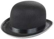 Hat - black Charlie Chaplin bowler hat - Costume Accessory