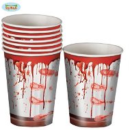 Papírové kelímky krev 6 ks 240 ml - Drinking Cup