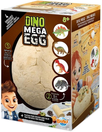 BUKI France Dino Mega Egg dinosaur egg digger - Experiment Kit - Main image