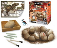 BUKI France DinoEggs MaxiPack Excavation 12pcs eggs - Experiment Kit