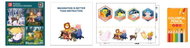 DORJEE Puzzle Farmer and food 128 pieces - Jigsaw Puzzle
