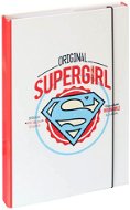 BAAGL Desky na školní sešity A4 Supergirl - School Folder