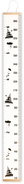 GOLD BABY Children's Wall Meter White - Child Growth Chart