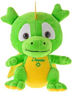 Mikrotrading Draco Damin plush 19 cm battery operated Czech speaking - Soft Toy
