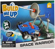 Micro trading BuildMeUp Space Warrior - Erkundungsfahrzeug Blau 34 Teile - Bausatz