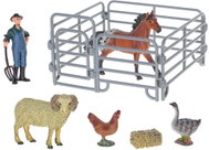 Mikrotrading Zoolandia farm animals with accessories - Game Set