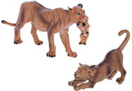 Mikrotrading Zoolandia lioness with cubs 8,5 - 13 cm in box - Game Set