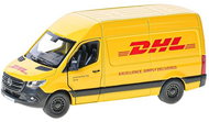 Mercedes-Benz DHL microtrading 12,5 cm, metal, reverse - Metal Model
