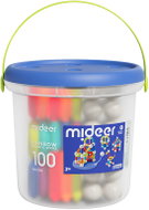 Mideer Duhová magnetická stavebnice 100 ks - Building Set