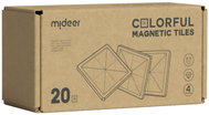 Mideer Hřejivé barvy magnetické dílky 20 ks - Building Set