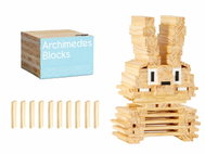 Mideer ARCHIMEDES BLOCKS dřevěné stavební kostky 50 ks - Wooden Blocks