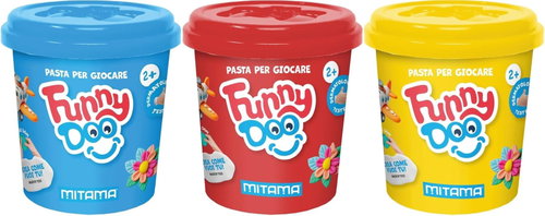 Mitama Funny Doo modelling clay 3 × 120 g - Modelling Clay - Main image
