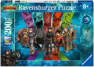 Ravensburger 126293 Így neveld a sárkányodat 3.: Sárkány lovasok - Puzzle
