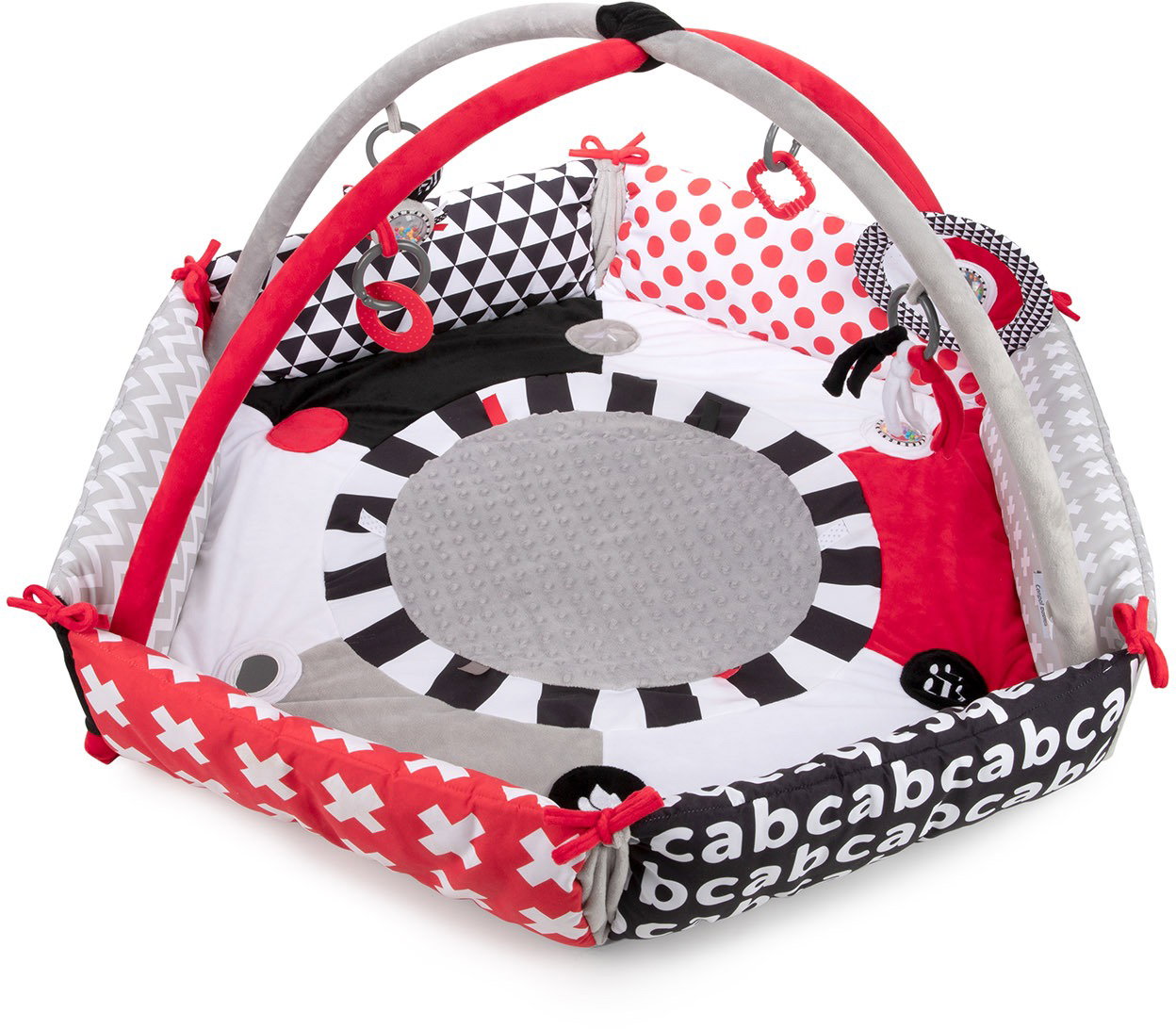 Canpol babies SENSORY Kontrasztos játszószőnyeg