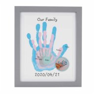 Pearhead Frame for Handprinting of Family frame, White - Photo Frame