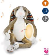 Baby Sleeping Toy ZAZU - Rabbit BO Plush Night Light with Melodies - Usínáček
