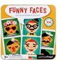 Petitcollage von fröhlichem Gesicht - Kreatives Spielzeug