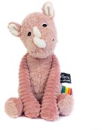 Plyšová hračka Nosorožec GROBISOU ružový - Plyšák