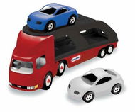 Little Tikes Tractor with car trailer - red - Toy Car