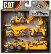 Nikko CAT Construction Mini Machines 5 pack - Toy Car Set