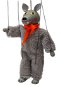 Marionett bábú- farkas 20 cm - báb