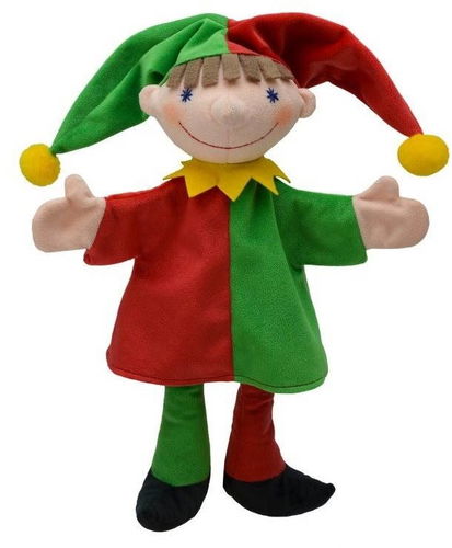 Puppe Maňásek Kašpárek 34cm - Sternaugen - Handpuppe - Hauptbild