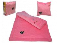 Krtko posteľná sada ružová - Posteľná súprava