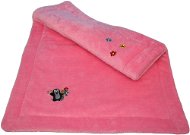 Mole-rosa Decke Blumenmotiv - Spielmatte