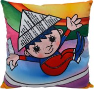 Kinderkissen mit Regenbogen bunt - Kissen