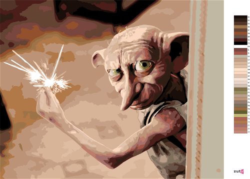 Dobby Harry Potter Paint By Numbers 