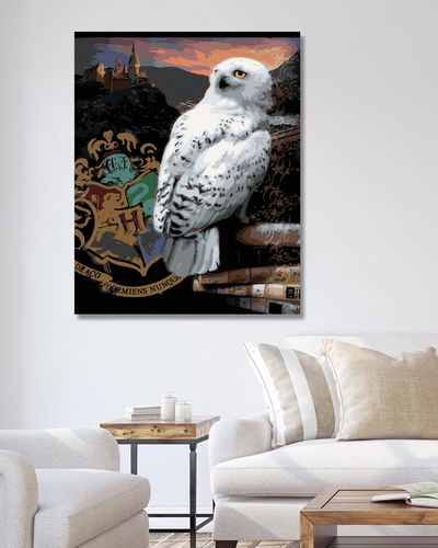 Harry Potter Hedwig Owl - Paint By Numbers - Painting By Numbers