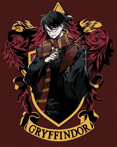 Gryffindor Harry Potter - Paint By Numbers - Painting By Numbers