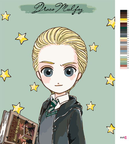 Harry Potter Draco Malfoy Paint By Numbers - Paint By Numbers