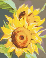 Zuty - Painting by Numbers - Sunflowers 2 (Myroslava Voloschuk), 80X100 Cm, Canvas - Painting by Numbers