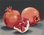 Zuty - Painting by Numbers - Pomegranate 3 (Myroslava Voloschuk), 80X100 Cm, Canvas+Frame - Painting by Numbers