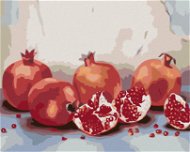 Zuty - Painting by Numbers - Pomegranate (Myroslava Voloschuk), 80X100 Cm, Canvas+Frame - Painting by Numbers