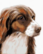 Zuty - Painting by Numbers - Cocker Spaniel (Myroslava Voloschuk), 80X100 Cm, Canvas - Painting by Numbers