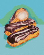 Zuty - Painting by Numbers - Chocolate Bars (Myroslava Voloschuk), 40X50 Cm, Canvas+Frame - Painting by Numbers