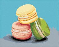 Zuty - Painting by Numbers - Colorful Macarons (Myroslava Voloschuk), 80X100 Cm, Canvas+Frame - Painting by Numbers