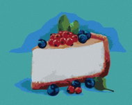Zuty - Painting by Numbers - Cheesecake (Myroslava Voloschuk), 80X100 Cm, Canvas - Painting by Numbers