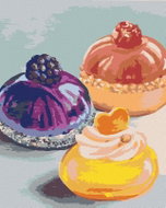 Zuty - Painting by Numbers - Desserts (Myroslava Voloschuk), 40X50 Cm, Canvas+Frame - Painting by Numbers