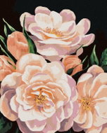 Zuty - Painting by Numbers - Bouquet of Peonies (Myroslava Voloschuk), 40X50 Cm, Canvas - Painting by Numbers