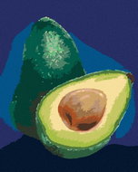 Zuty - Painting by Numbers - Avocado 2 (Myroslava Voloschuk), 80X100 Cm, Canvas - Painting by Numbers