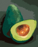Zuty - Painting by Numbers - Avocado 1(Myroslava Voloschuk), 40X50 Cm, Canvas+Frame - Painting by Numbers