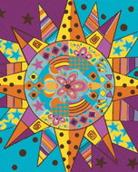 Zuty - Painting by Numbers - Sun 2 (Jonna James), 40X50 Cm, Canvas+Frame - Painting by Numbers