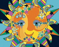 Zuty - Painting by Numbers - Sun (Jonna James), 40X50 Cm, Canvas - Painting by Numbers
