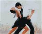 Zuty – Maľovanie Podľa Čísel – Tanečníci Tancujúci Tango, 80 × 100 cm, Plátno + Rám - Maľovanie podľa čísel